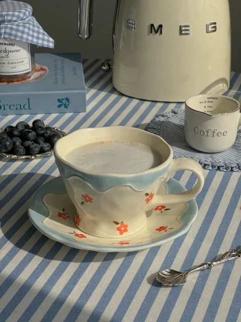 Чайная пара набор блюдце и чашка
