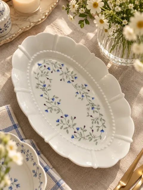 Тарелка сервировочная 1 шт, 24 см