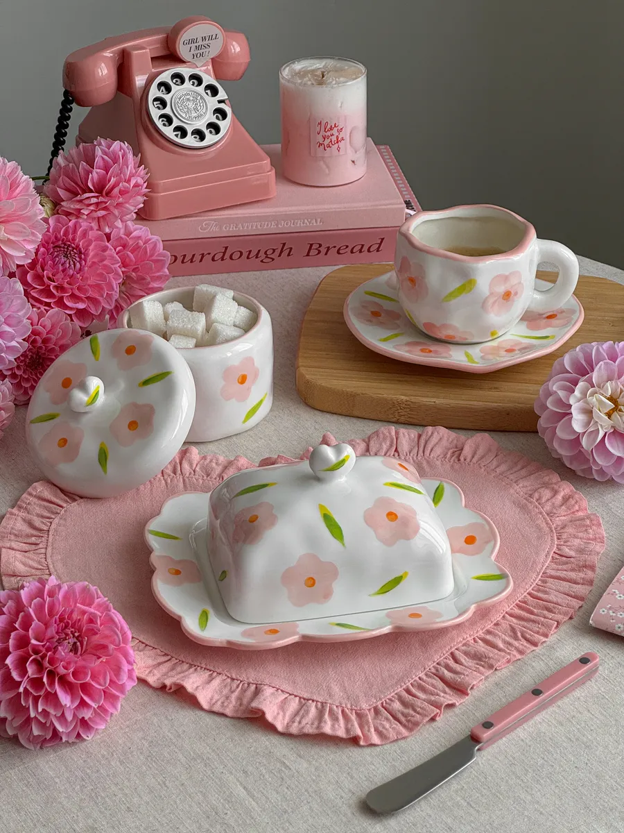 Сахарница с крышкой керамическая — деталь 3
